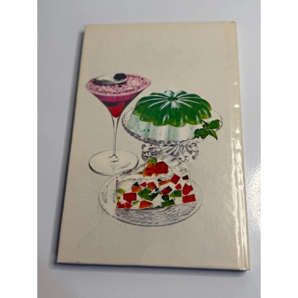 VTG‎ Jell-O Recipe Book The New Joys of Jell-O White Hardcover Dessert Cookbook